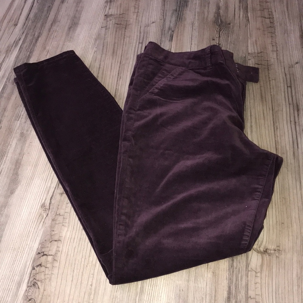 Deep Purple Skinny Trouser Pants